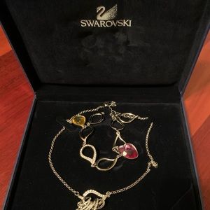 SWAROVSKI necklace and bracelet